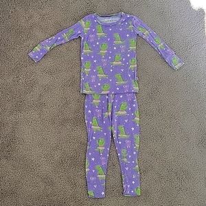 Little Bum Bums alligator ballerina 2 piece PJs 2T